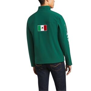 Nwt! Ariat softshell team Mexico jacket